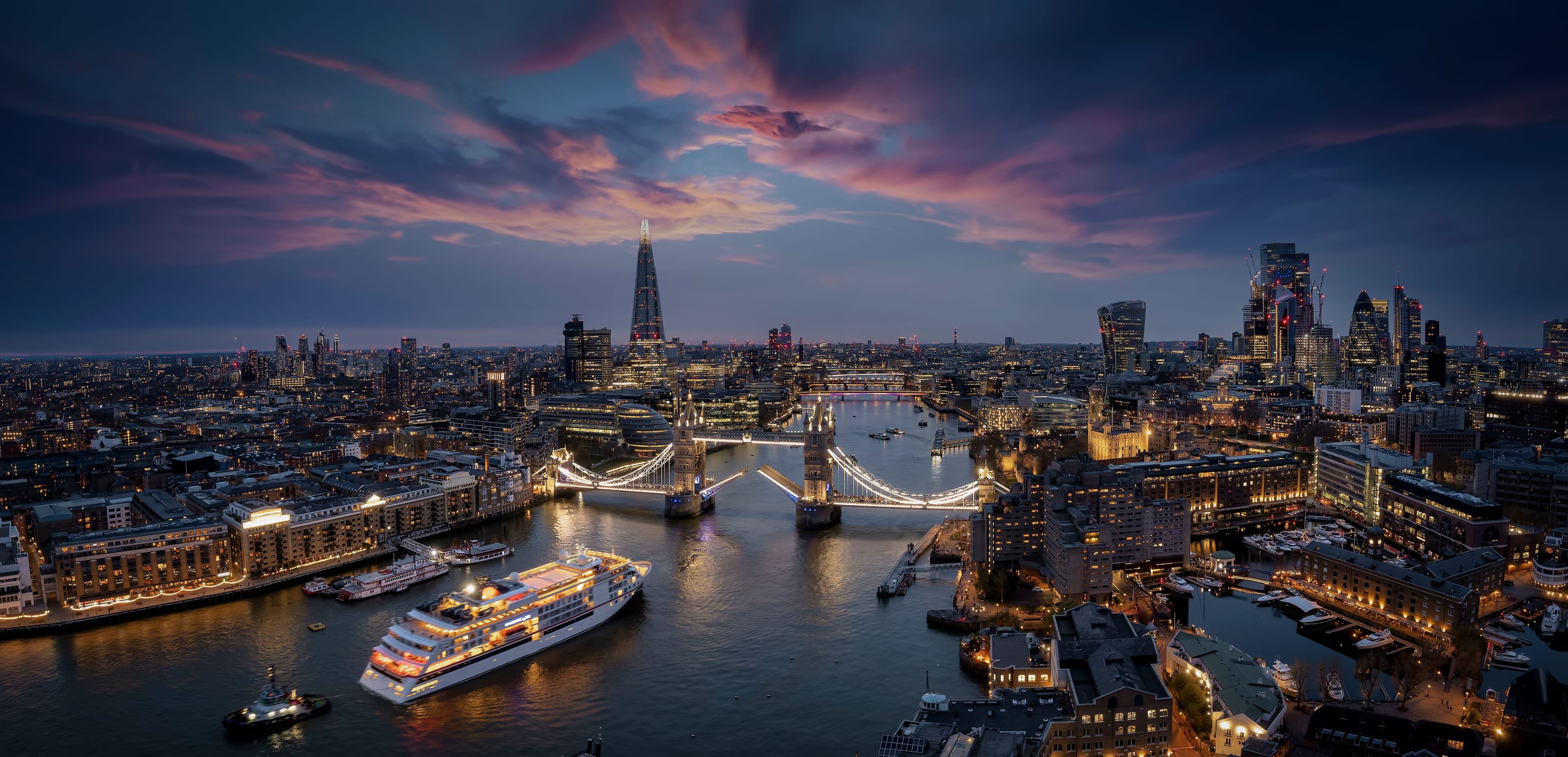 London skyline